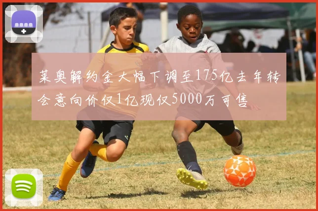 莱奥解约金大幅下调至175亿去年转会意向价仅1亿现仅5000万可售